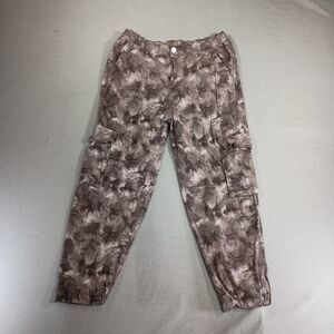 Indigo Rein Cargo Jogger Pants Women's Size XL Tie Dye Stretch Elastic Waist